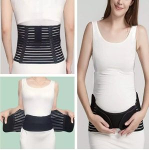 Cinturón de Apoyo para Embarazo – Alivio del Dolor Lumbar, Abdominal y Pélvico
