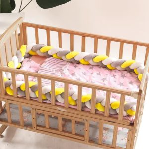 Cojín Trenza Protector Para Cuna